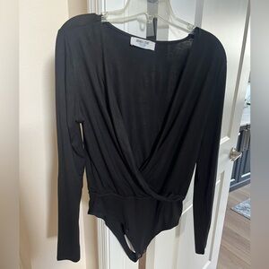 Double Zero Deep V-Neck Bodysuit